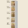 Miling Flip-Top Bathroom Storage Cabinet