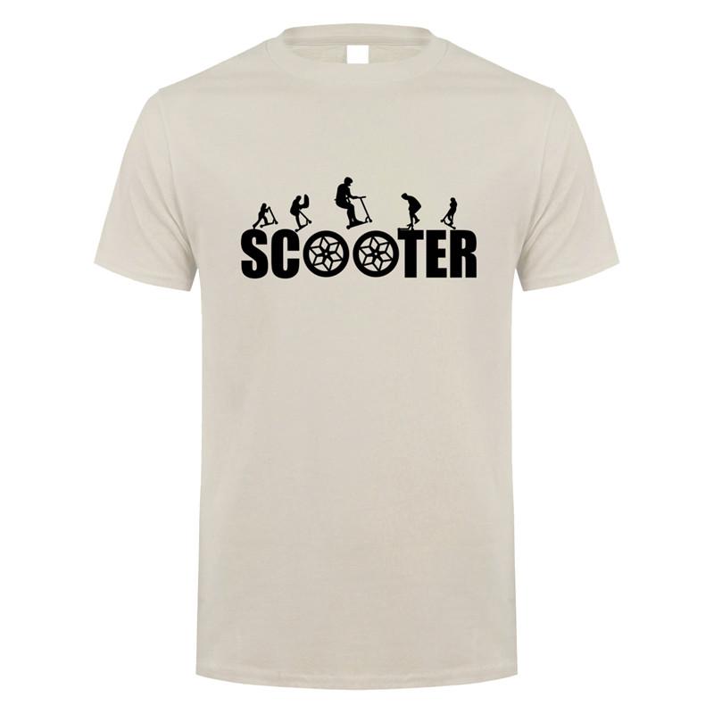 Stunt scooter T Shirt Summer Unisex Short Sleeve Cotton Tshirt Cool Unisex Tshirts JL107