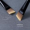 Flat Head Streak-Free Foundation Brush with Mixing Palette for Liquid Makeup Application