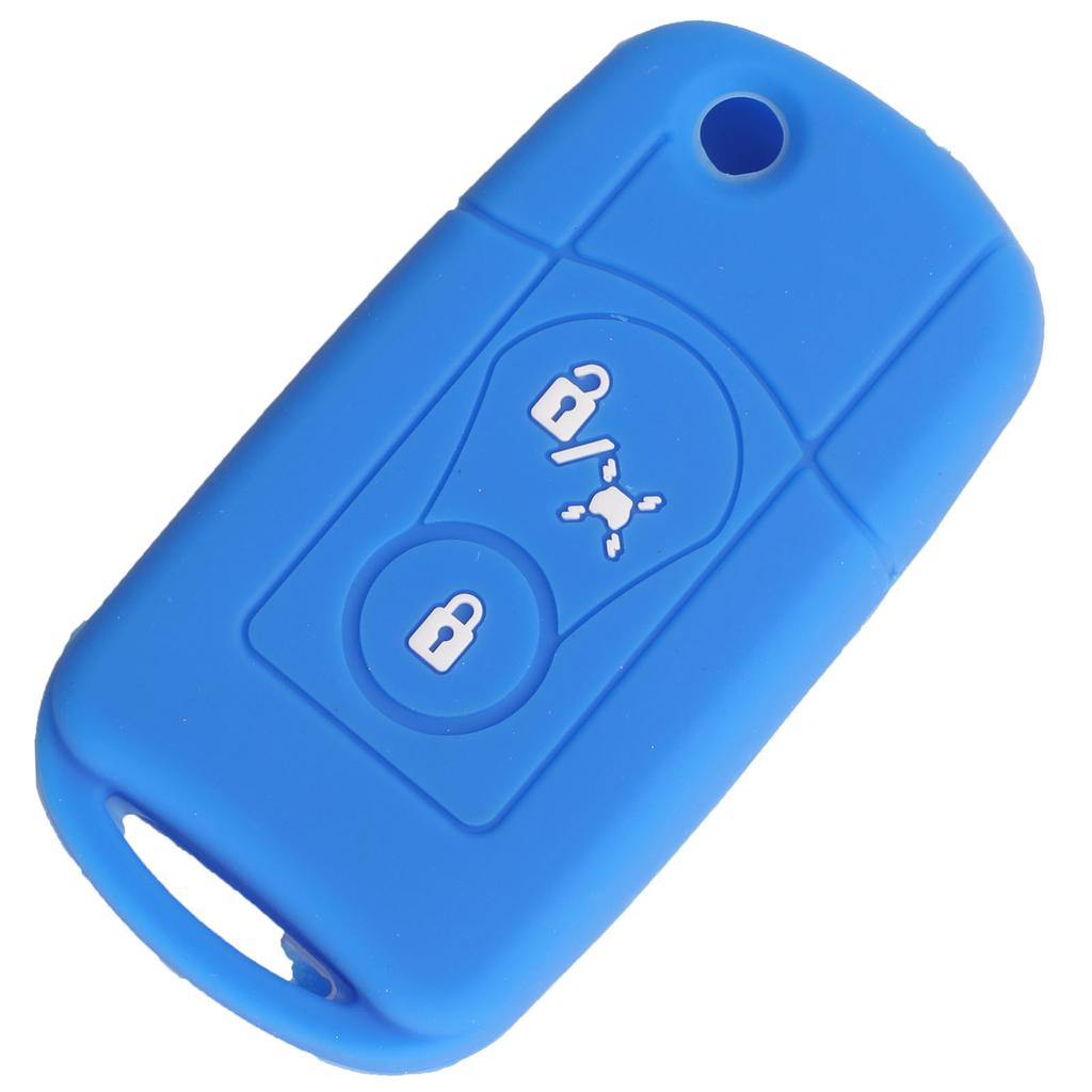 jingyuqin 2B Remote Car Key Silicone Cover Case For Ssangyong Actyon SUV Kyron Holder Stylingb Filding Key