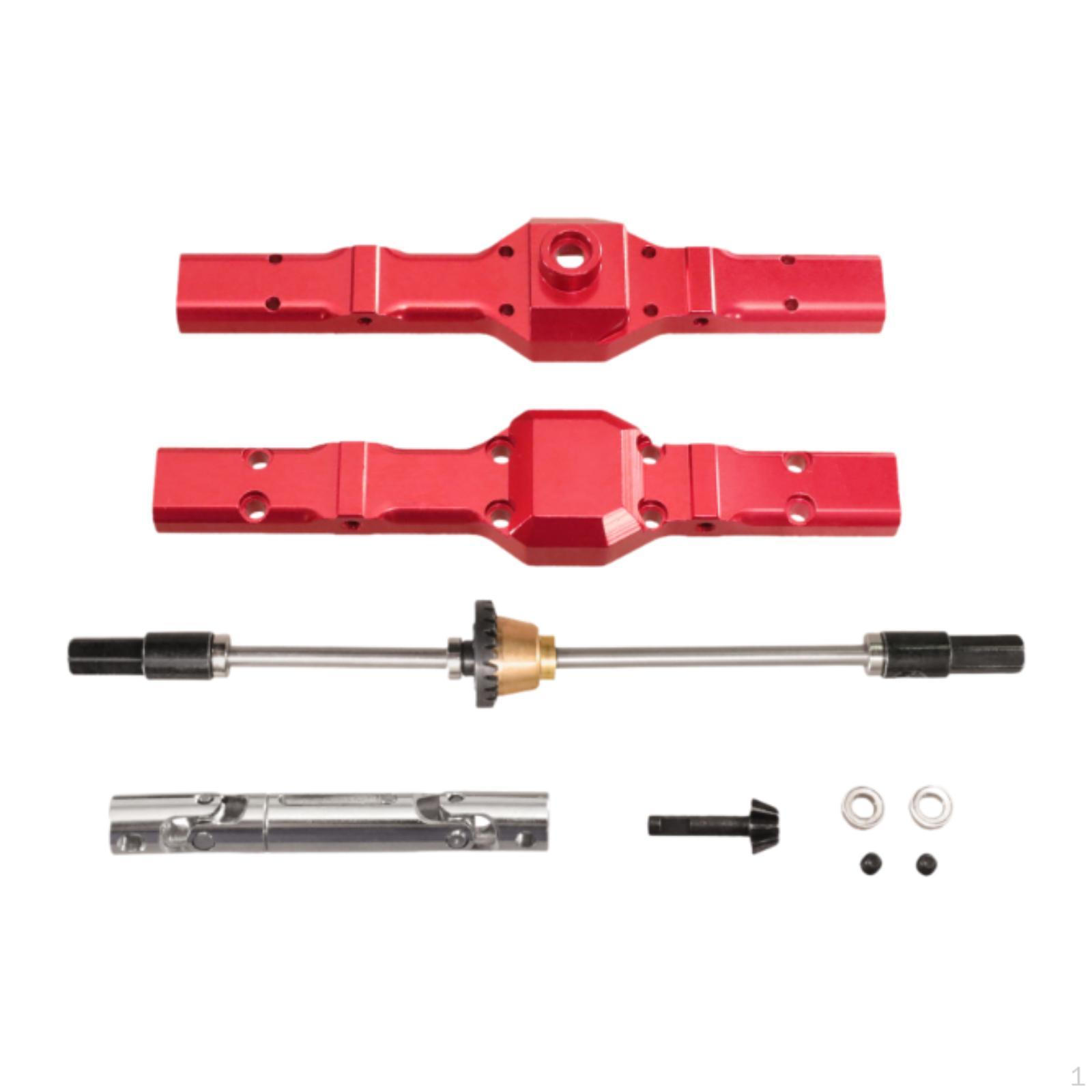 

Metal RC Rear Bridge Assembly, Upgrade, Lightweight DIY Modification, Replacement Spare Parts for argent