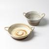 Premium Ceramic Rope-Patterned Soup & Ramen Bowl