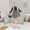 Doll 1/6 Handmade Dress Clothing Winter Fashion Vest+Dresses+Bag For 30Cm Dolls Clothes Doll Dress Up Accessories Girl Toy Gifts
