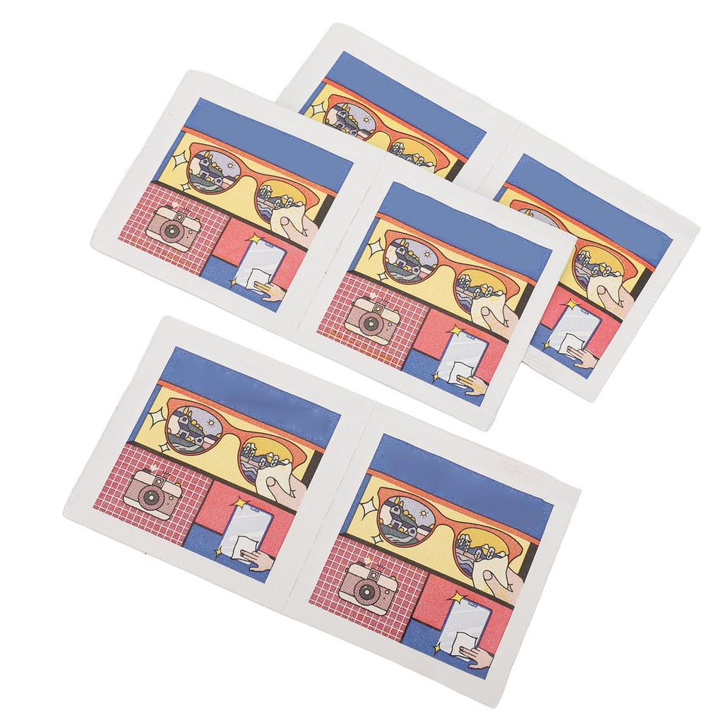 400 Pack Lens Cleaning Wipes Individually Wrapped Pre Moistened Eye Glasses Cleaner Wipes for Sunglasses Camera Lens