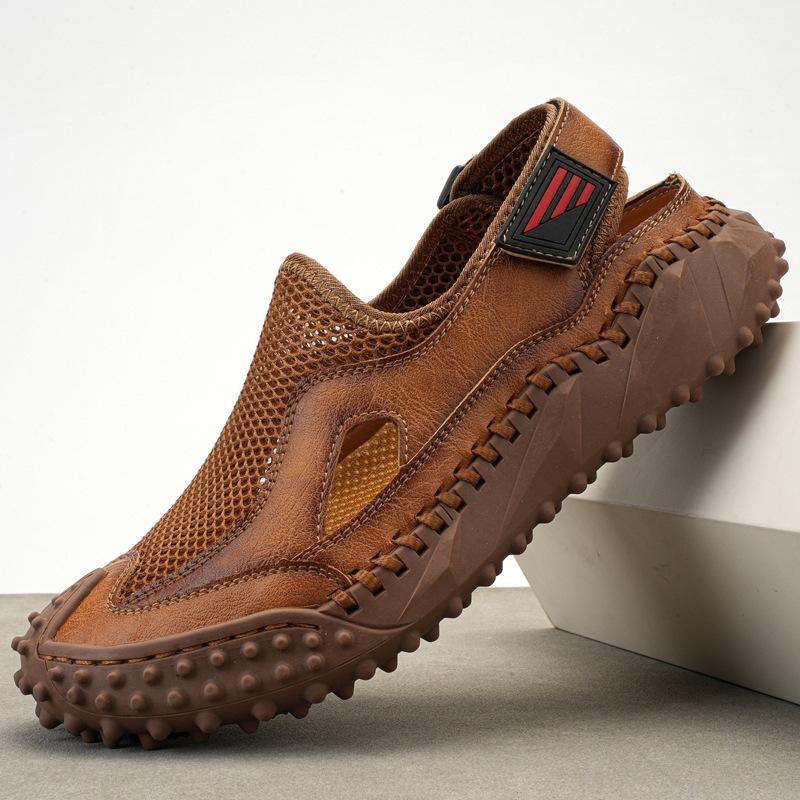 

20252025 лето новые дышащие универсальные повседневные мужские туфли популярные большой размер сумка голова Ближний Восток сандалии 46