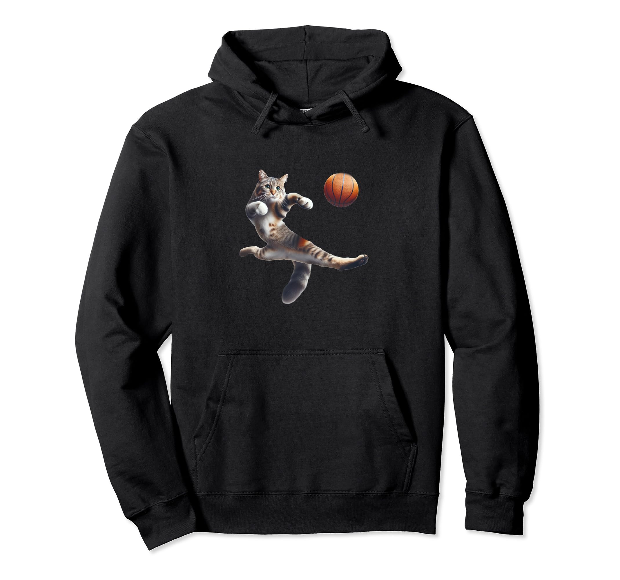 

Cat, Feline, Basketball, Funny T-shirt, Text, Men s, Humorous Clothing, Funny Goods, Gift, Gag, Basketball Club, Hoodie