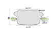 Magnetic Car Sunshade & Snow Cover: Dustproof, Heat Insulation, Sun Protection