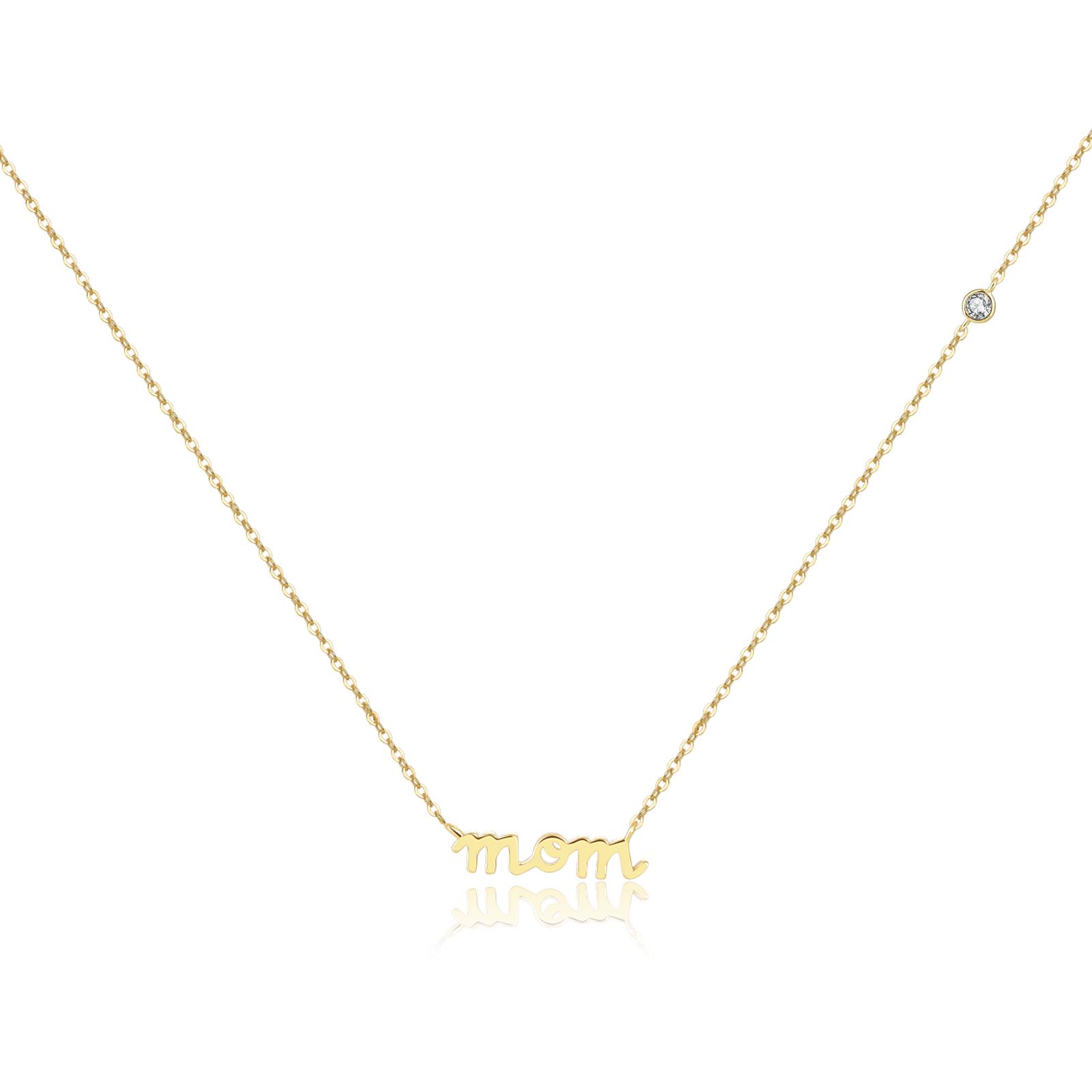 

ANDYWEN, стерлинговое серебро 925 пробы, золотые буквы, кулон «Мама», колье-колье с буквами, ожерелье, длинная цепочка, ювелирные изделия, роскошные свадебные украшения в стиле рок-панк M