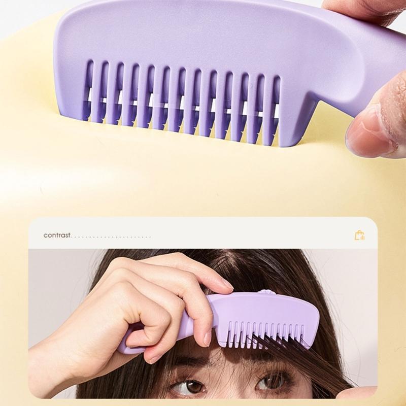 Ergonomic Hair Trimming Comb Perfect Hair Trimmer For Thinning And Styling At Home Lightweight ABS and Safety