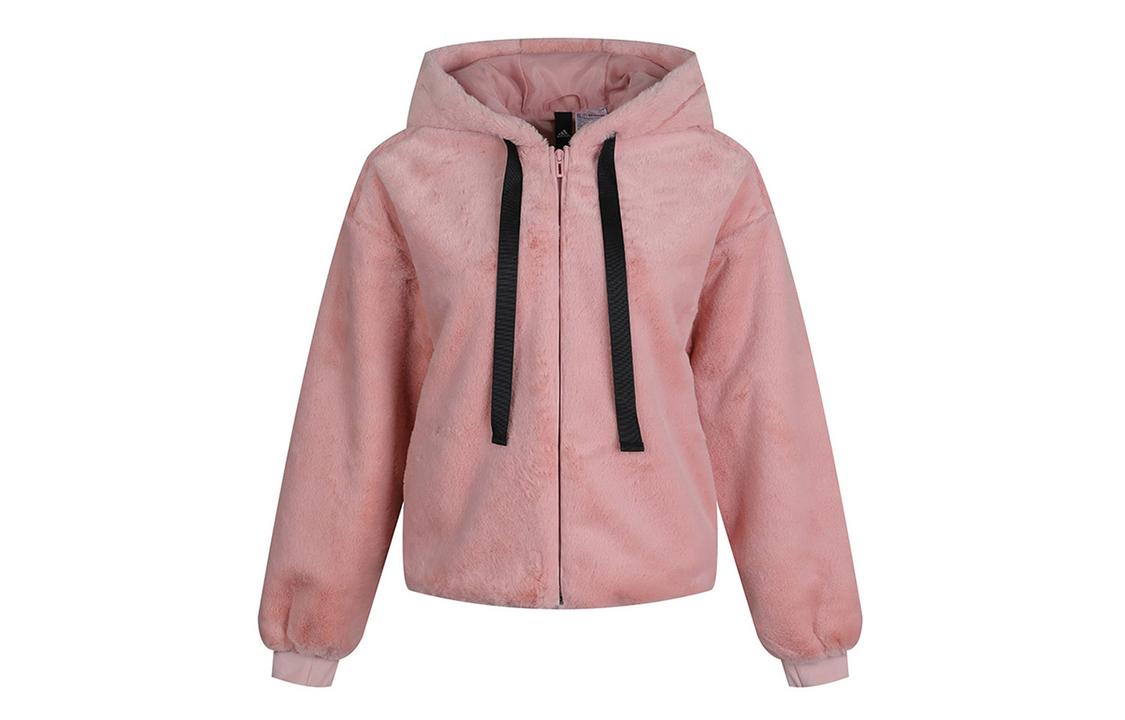 Adidas Jackets Women s Pink Hooded Thickened Other GM1469 XL