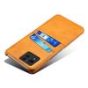 For Asus Zenfone 11 Ultra 5G Case Leather Coated PC Phone Cover with 2 Card Slots