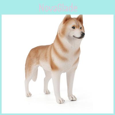 Model Psa Husky z PVC Kolekcjonerska Figurka do Dekoracji Domu i na Prezent
