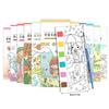 Kids Watercolor Art Sketching Book with Built in Paint and Art Brush For Childrens Beginner Artists Travel Drawing
