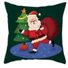 New Santa Claus Pillowcase Cute Christmas Home Cushion Cover Cute Cartoon Pillow