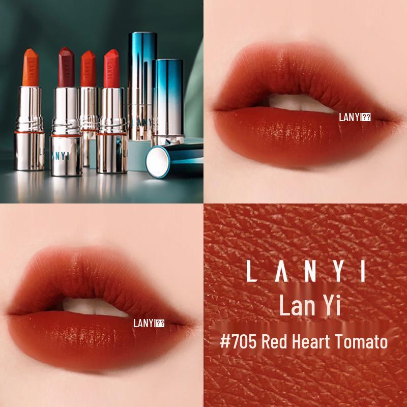 Lan Yi Matte Flower Dew Long-Lasting Non-Stick Lipstick