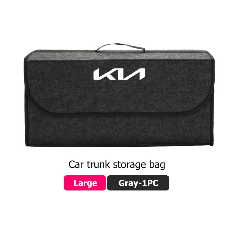 AHE1 Car Trunk Large Capacity Multiuse Organizer Box Auto Tools Storage Folding Bags For KIA Rio K5 K2 Sportage Ceed Sorento Stinger