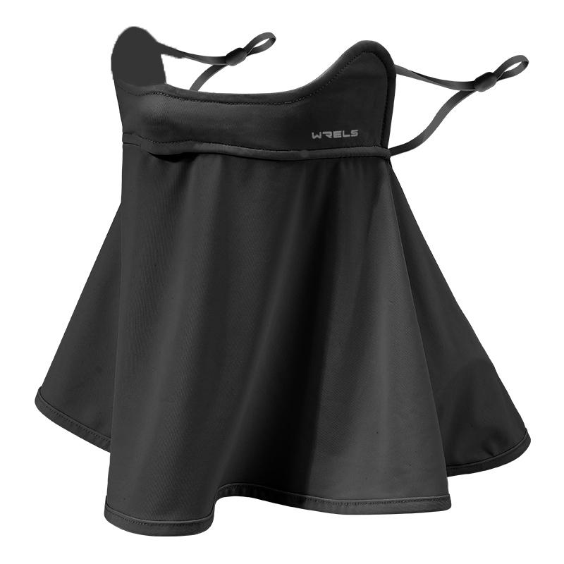 WRELS Eis-Seide Radsportmaske UV-Schutz Atmungsaktiver Nackenschal Gesichtsbedeckung Sommer Outdoor-Sportarten Männer Frauen Laufen Wandern Maske