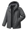 90% White Goose Down Men's Winter Jacket with Detachable Liner - Business Casual, Thickened, Middle-Aged Style
