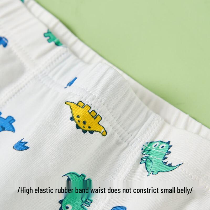 Hodo Kids' Comfortable Pure Cotton Underwear 3-Pack