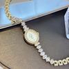 Bracelet Combination Zircon Small Exquisite Rhinestone Luxury Watch Small Watch Quartz Watch