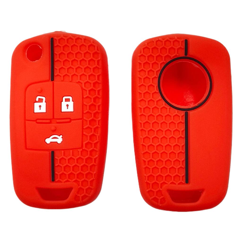 Gummi Auto Schlüsselhülle Silikonhülle für Chevrolet Cruze Aveo Trax Sail Malibu Captiva Opel Vauxhall Astra J Corsa Insignia Mokka