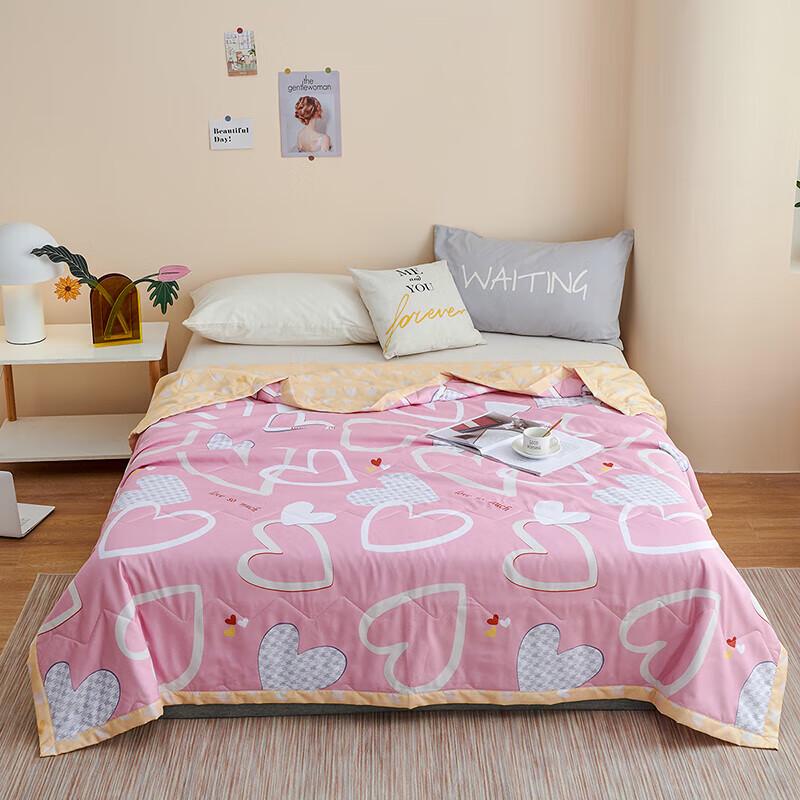 

Skin-Friendly Brushed Print Summer Quilt