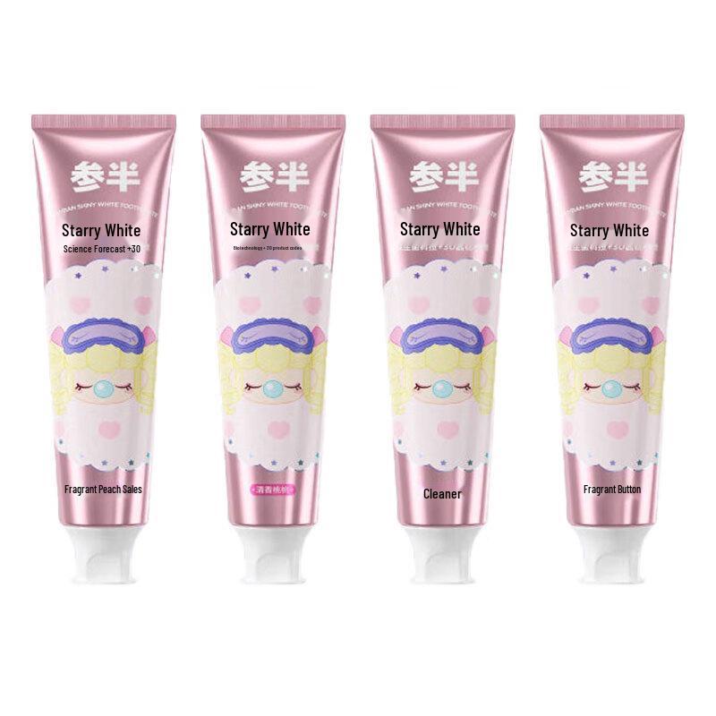 

Cansban Rola Nanci Peach Bubble Whitening Toothpaste 4-Pack