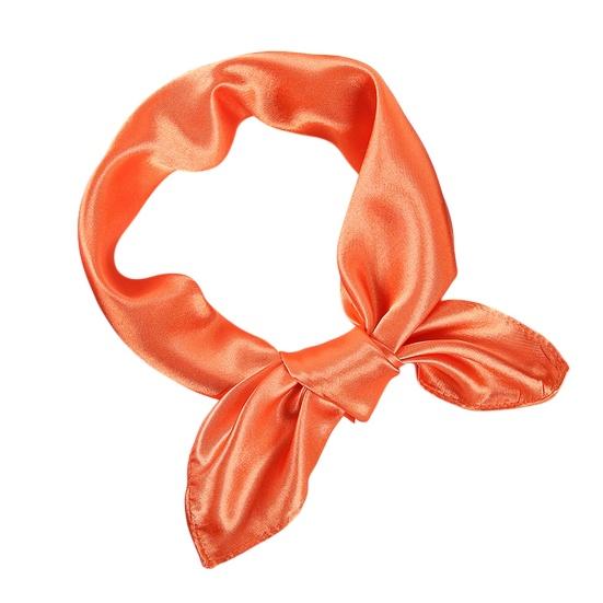 Silk Scarf Soft Breathable Smooth Satin Square Scarf Sun Protection Headscarf Headband Neck Wrap Lightweight Fashion Accessory