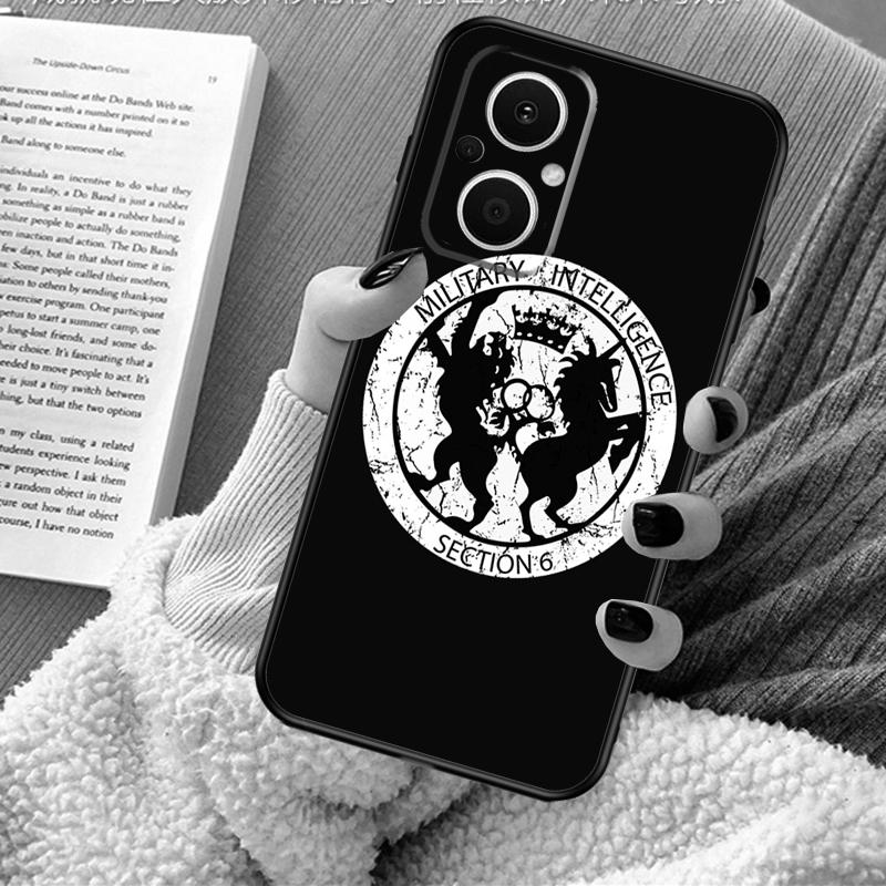 

MI6 Military Intelligence 6 Case For OPPO Reno 11F 11 12 13 F 8T 7 8 10 Pro OPPO Find X8 X6 Pro X3 X5 Lite Cover Fundas OPPO Find X3 Pro