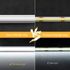 Admirable Neon COB LED Strip,Portable Design PIR Motion Sensor Switch, Solid Silicone Adhesive Tape Night Lamp 24V