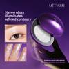 METYSUR Shimmer Highlighter Powder, Finely Milled Pearl Glow, Face Contour Illuminating, Buildable Shine for Natural To Bold Look