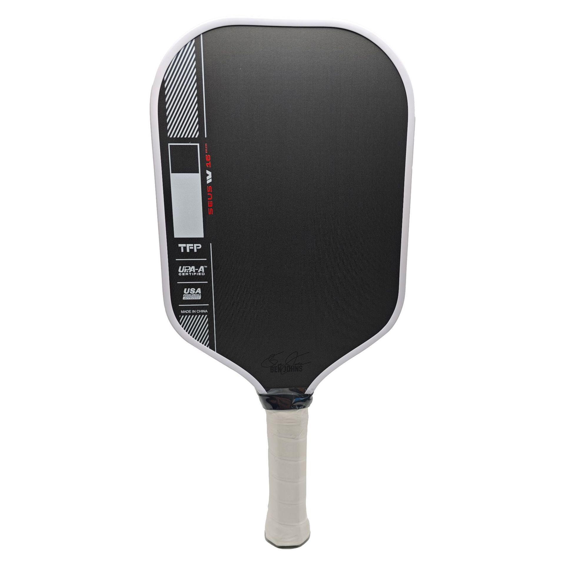 4th Gen Pro Red Toray Carbon Fiber Matte Pickleball Paddle 16mm красный