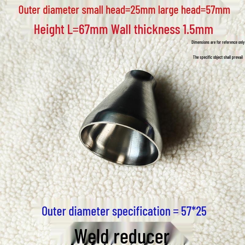 Hongshun 304 Stainless Steel Polished Concentric/Eccentric Reducer Pipe