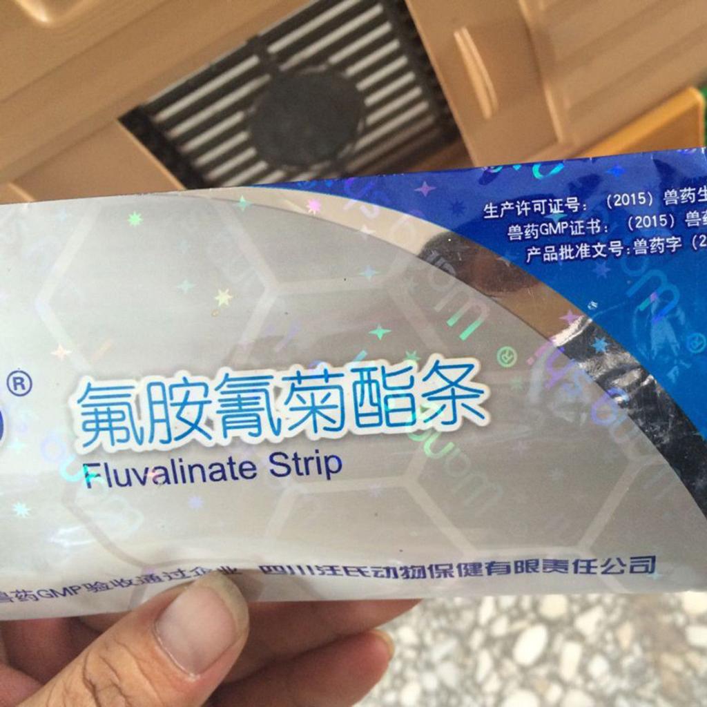 40 sztuk ManHao Fluvalinate Strip Bee Mite Varroa Killer Leki pszczelarskie 