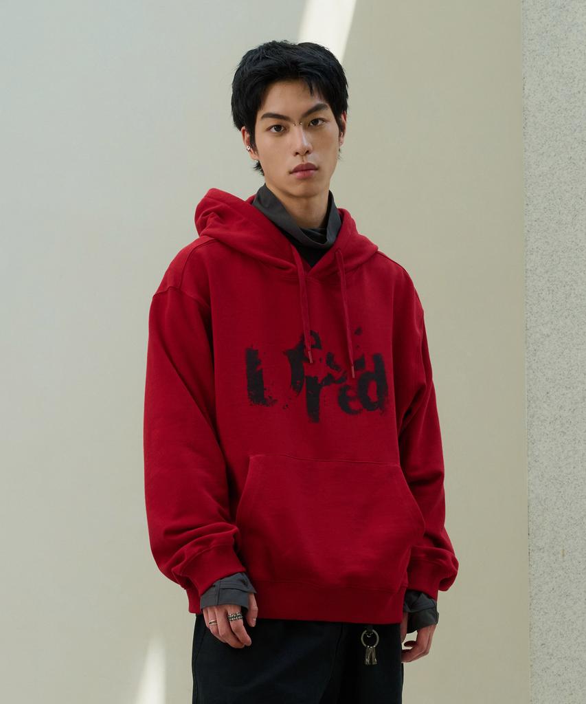 DESIRED Fade Text Hoodie-Fesk5104B07