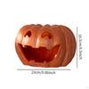 Pumpkin Tealight Candle Holder Halloween Decoration Desk Party Favor Dining Table Resin Candlestick