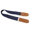 IRIN Adjustable Belt Woven Cotton Guitar Strap with Leather Ends for Electric Acoustic Folk Guitars