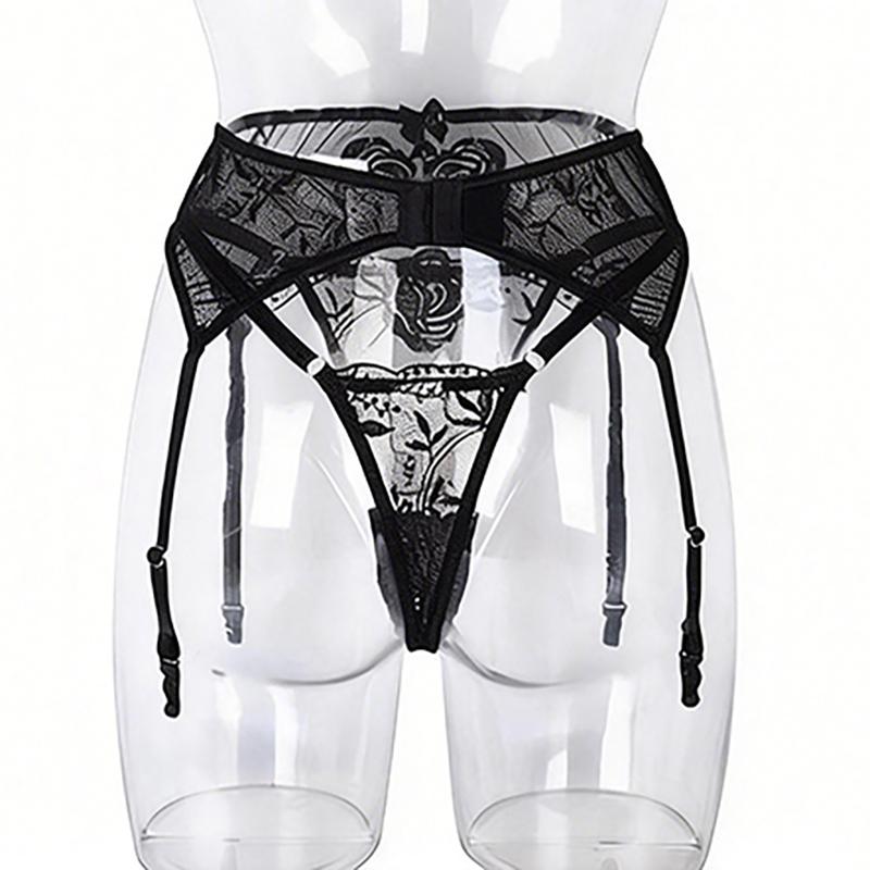 Damen Sexy Strümpfe Strumpfhalter Gürtel Schwarze Strümpfe Strumpfhalter Gürtel Spitze Netz Nachthemd Sexy Strumpfhalter Gürtel Sex Unterwäsche