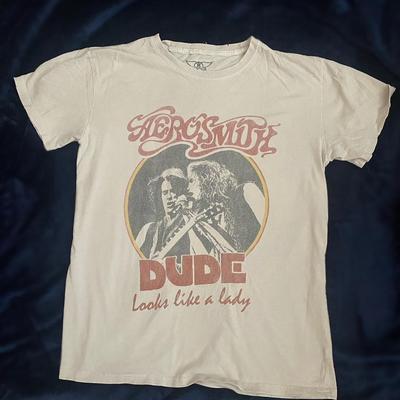 Koszulki Gildan Aerosmith Dude Look Like A Lady Krótki Rękaw Unisex S do 5XL MQ563 Koszulka Unisex