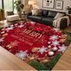 Weihnachtsthema Boden Teppich, Weicher Teppich, Weihnachten Indoor Zuhause Feiertagsdekoration