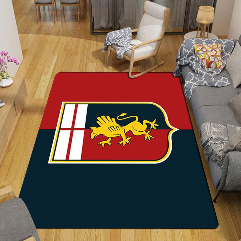 Genoa Pattern Rug Floor Mat for Living Room or Bedroom Soft and Comfortable Carpet a Gift for Birthday and Holiday.