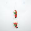 Santa Claus ladder doll pendant, Christmas pendant on window wall