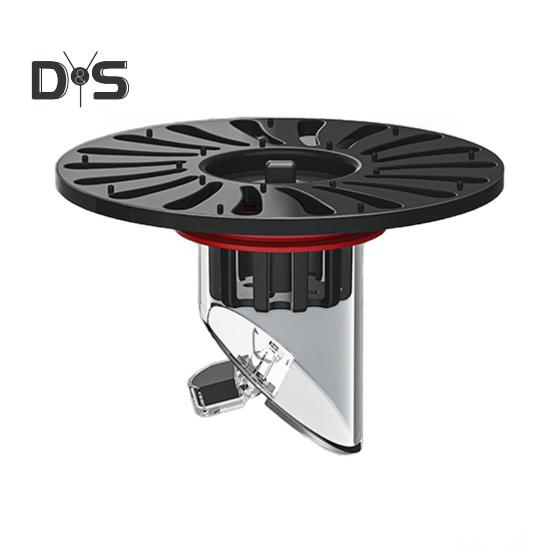 Floor Drain Core Anti Odor Shower Floor Drain Stopper with Strainer Basket Long-lasting Anti Reflux Floor Drain Lid for Kitchens Bathrooms