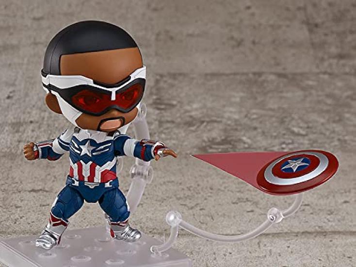 Nendoroid Marvel Falcon & Winter Soldier Captain America (Sam Wilson) DX Non-scale ABS&PVC Painted Fully Movable Figure G12480