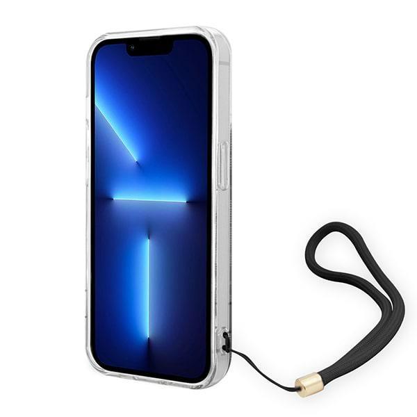 Guess Guohcp14Xh4Stk Iphone 14 Pro Max 6,7 Czarny/Black Hardcase 4G Print Strap