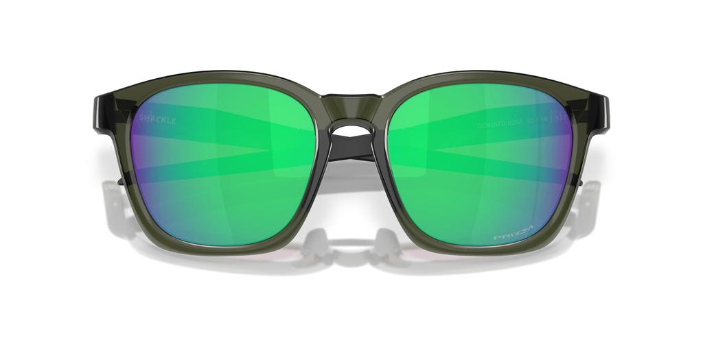 Oakley Sunglasses 0OO9507D SHACKLE 95070252 Olive Ink Prizm Jade Polarized [Oakley]