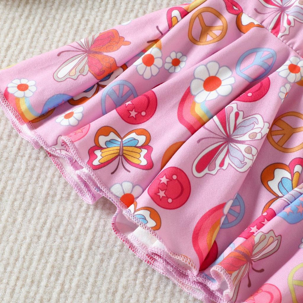 Kids Girls Summer Clothes Set Baby Sleeveless Halter Tops + Flower Flare Long Pants +Headband Children Fashion Outfits