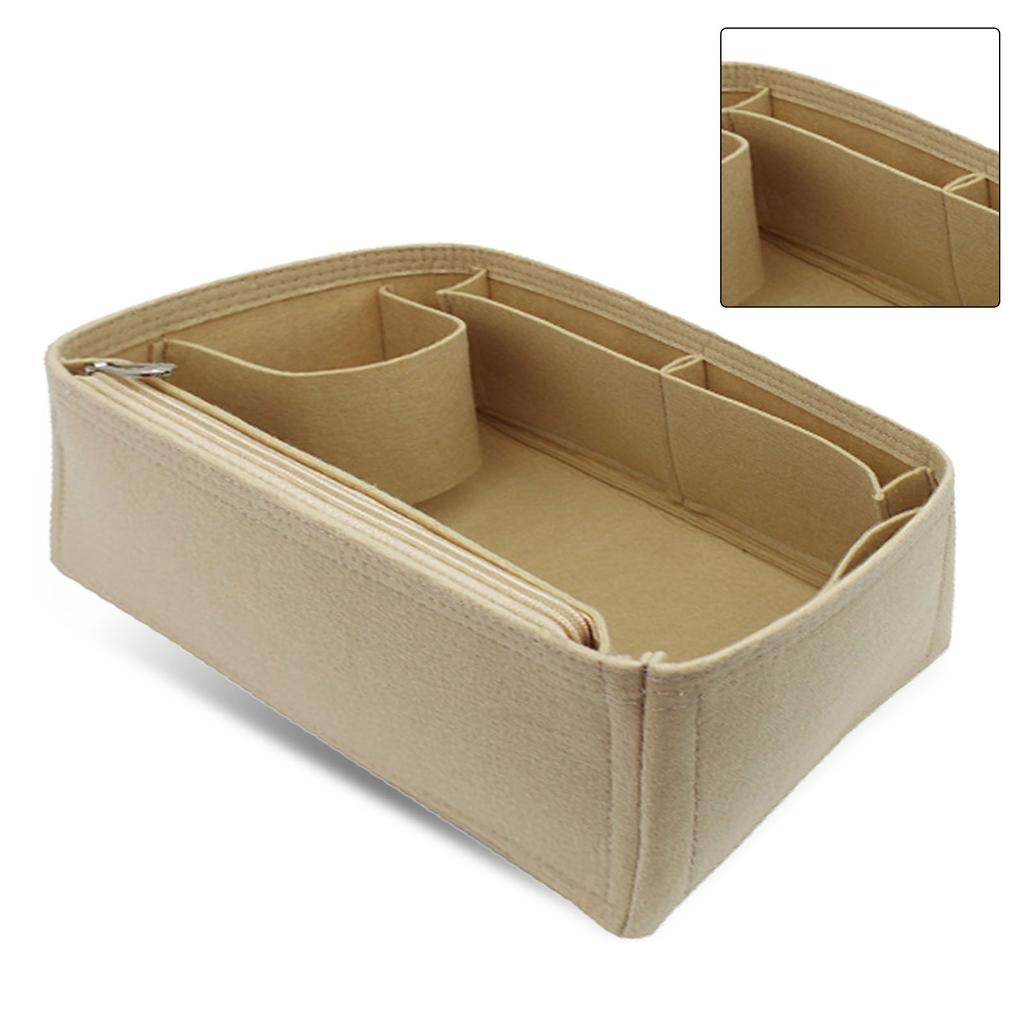 Vložka organizér do tašky Tote pro Speedy25 30 35 Více přihrádek Úložný Stereotypní plstěný organizér do tašky