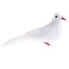 Artificial Simulation Peace Dove Foam Feather Birds Wedding Crafts Ornament