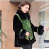 Women's Faux Mink Velvet Winter Coat